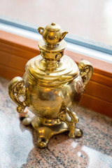 Traditional Old Small Russian Tea Kettle - Samovar