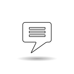 dialogue text black web icon mobile app