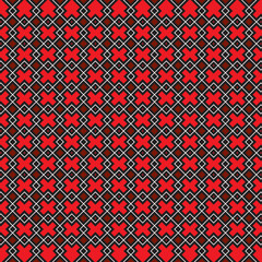 Red Graphic Background Vector Illustration.