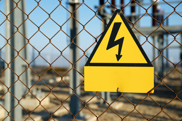 High voltage hazard