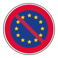 Schild EU Verbot