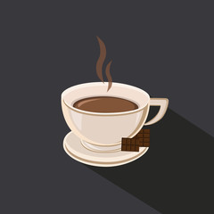 Cup of Hot Chocolate milk