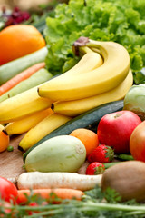 Eating healthy food - organic food