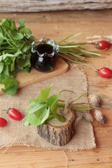 Asiatic juice and centella asiatica .