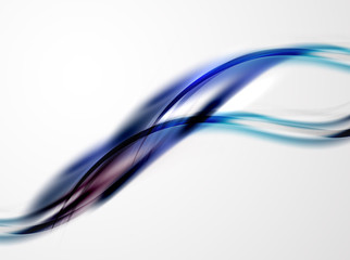 Modern curve stripes template