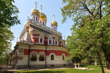 orthodox church Nativity Memorial in Shipka, Bulgaria