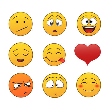 Set of Emoticons
