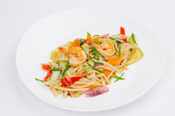 shrimp with pasta