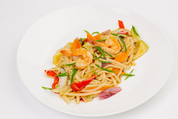 shrimp with pasta