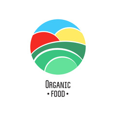 Natural food logo