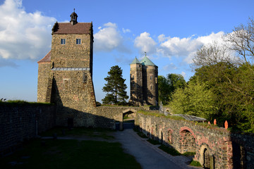 Burg Stolpen, Burghof