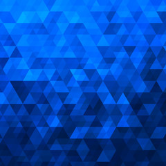Blue Abstract Geometric Triangle Background - Vector Illustration


Abstract Polygon Vector Pattern
