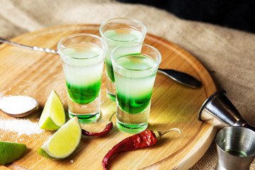 shot alcoholic cocktail