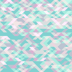 Colorful abstract geometric seamless pattern background