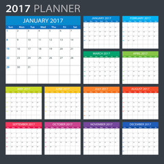 2017 Planner - illustration


Vector template of 2017 calendar/planner
