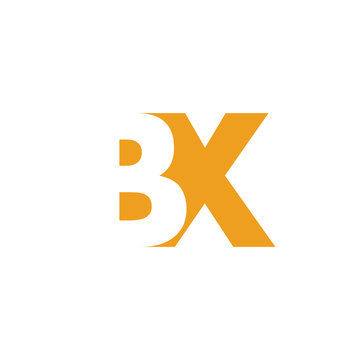BX Logo | Vector Graphic Branding Letter Element | jpg, eps, path, web, app, art, ai | White Background