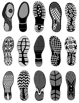 Shoe tracks - Illustration


Collection of highly detailed footprints:
shoes, sneakers, boots, slippers
