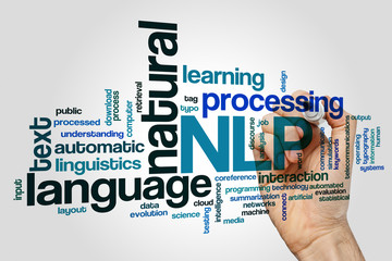 Natural language processing word cloud