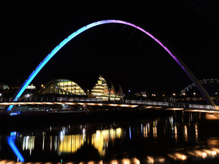 Newcastle upon Tyne - Gateshead Millennium Bridge
