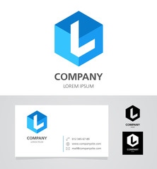 Letter L - Logo Design Element with Business Card - illustration


Vector Logotype Template 

