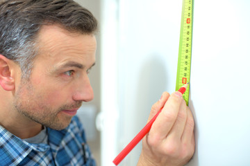 Using a tape measure