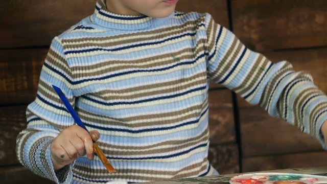 father and son paint colors ceramic pottery  