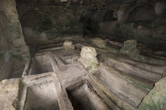Tombs in the ancient city of Seleucia Pieria