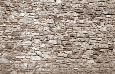 Sepia house wall