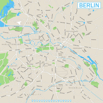 Berlin Map and Navigation Icons



Highly detailed vector street map of Berlin.
It's includes:
- streets
- parks
- names of subdistricts
- water object names