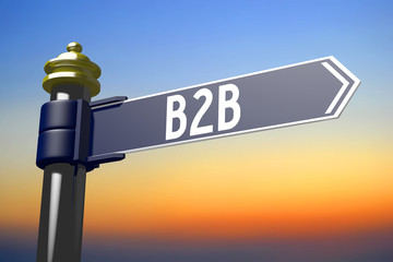 B2B signpost