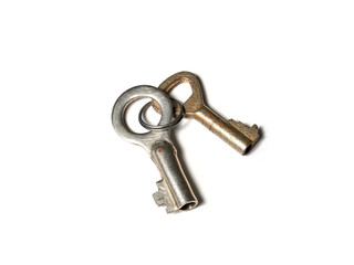 two small old keys