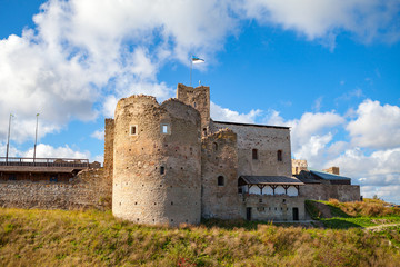 Fototapeta na wymiar Medieval castle in Rakvere, Estonia