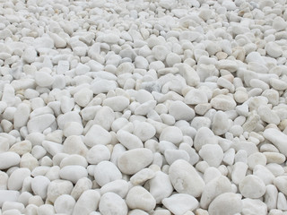 White stones background