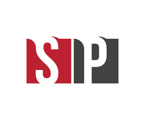 SP red square letter logo for  production, publisher, property, partner, park, photography