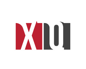 XQ red square letter logo for qatar, quality, quantum, quarter, quest