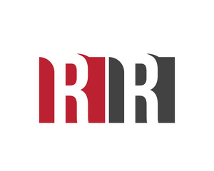 RR red square letter logo for restaurant, research, resource, reality, real estate