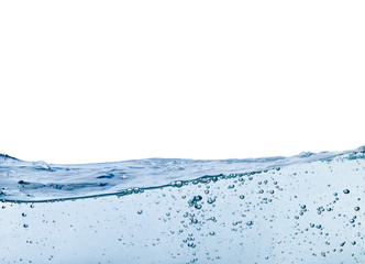 Blue water vawe