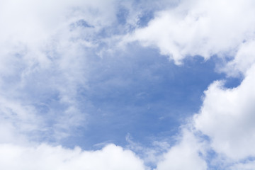 Obraz premium 雲と青い空