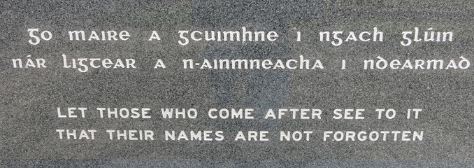 War Memorial Ballina Ireland