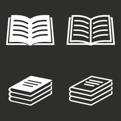 Book - vector icon.