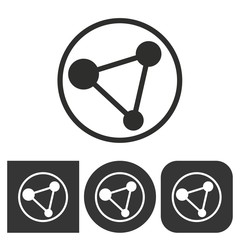 Network  - vector icon.