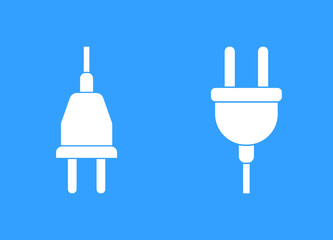 Plug -  vector icon.