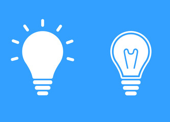 Lamp -  vector icon.