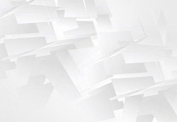 Abstract light polygonal mosaic background