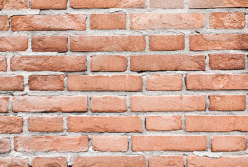 Obraz premium Old red brick wall textures and backgrounds