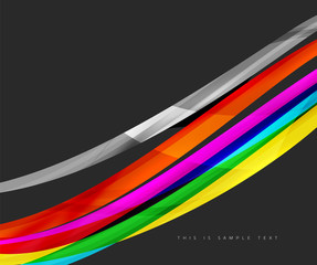 Abstract line background