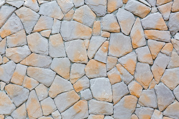 pattern of decorative slate stone wall surface