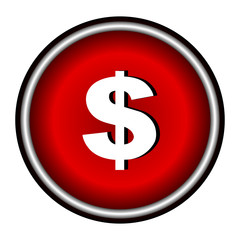 Obraz premium Us dollar icon