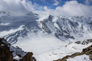 Alpy - widok na lodowiec © arkezz