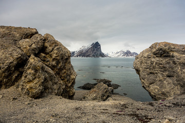 Arktyczny pejzaż © blackspeed